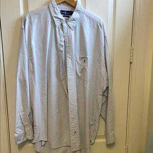 Ralph Lauren Men's Striped Shirt - Pastel